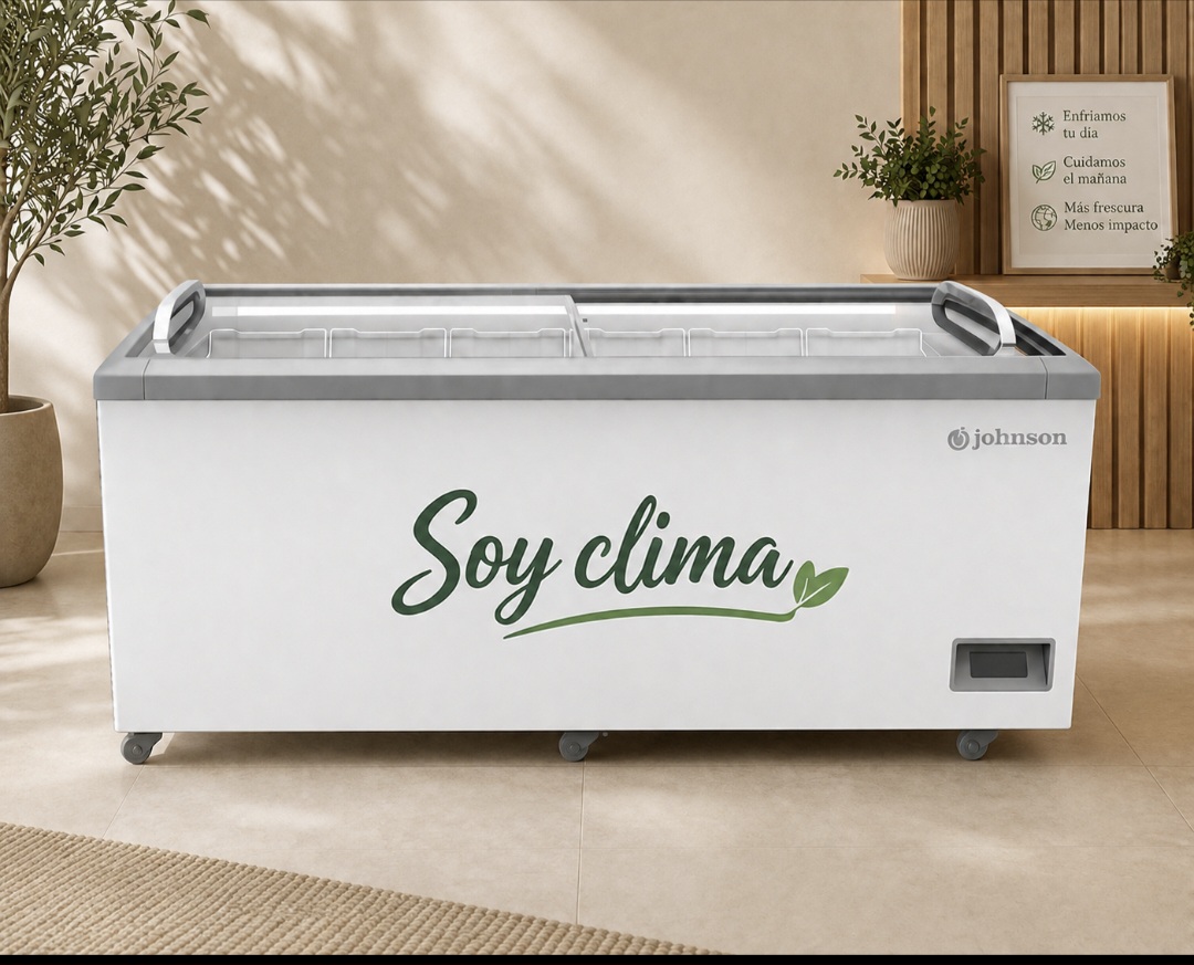 JOHNSON JRA686PRO – Congelador Vertical Comercial Profesional, Clase Energética C
