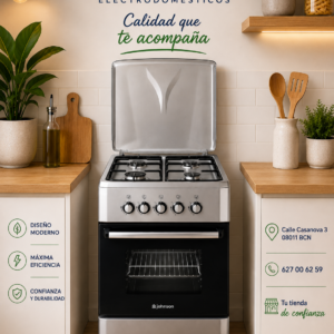 Cocina de gas Johnson COCI50GX