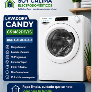 Lavadora Candy 8 KG CS1482DE/1S