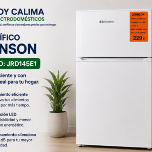 Johson Frigorifico JRD145E1 (Blanco y gris)