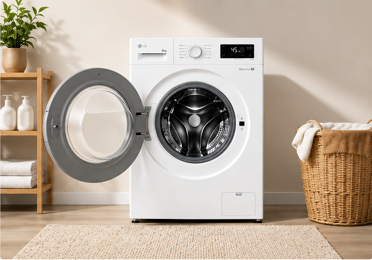 Lavadora LG 8KG – Modelo F4X1008NWH - Imagen 2