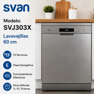 Svan Lavavajillas SVJ303X