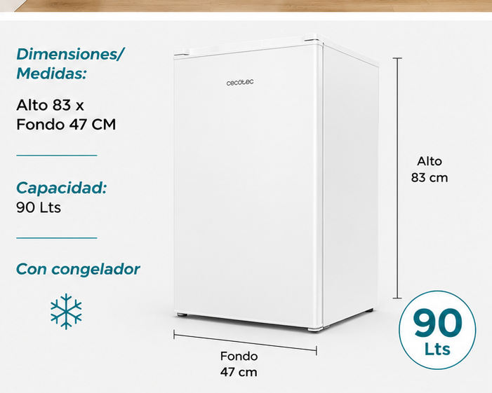 Cecotec Frigorifico 00126 - Imagen 4